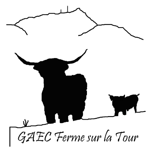 logo du gaec de la ferme sur la tour, Bugey Ain