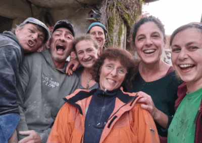 photo du chantier participatif de l'épicerie toketa partie 2