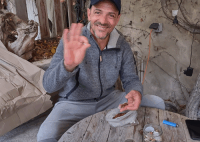 photo du chantier participatif de l'épicerie toketa partie 2