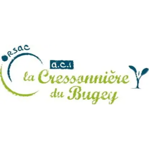 logo de la cressonnière du Bugey, exploitation maraîchère située dans l’Ain, constituée en Atelier Chantier d’Insertion