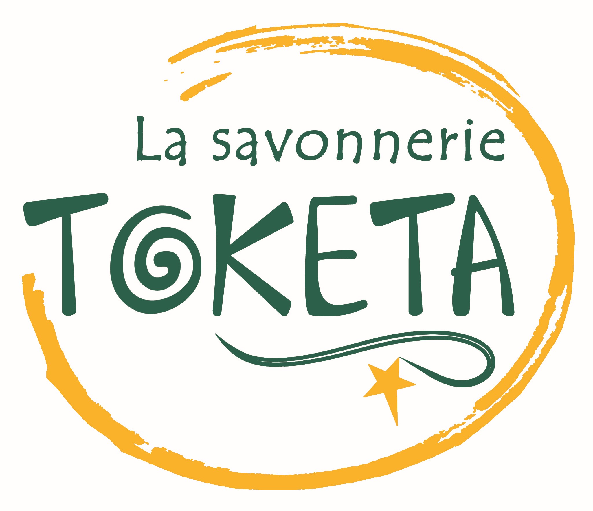 Logo TOKETA de la savonnerie bio et artisanale de l'abergement de varey 01 ain