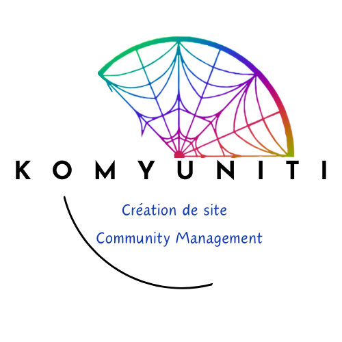 Komyuniti logo - création de sites web et community management pour les artistes