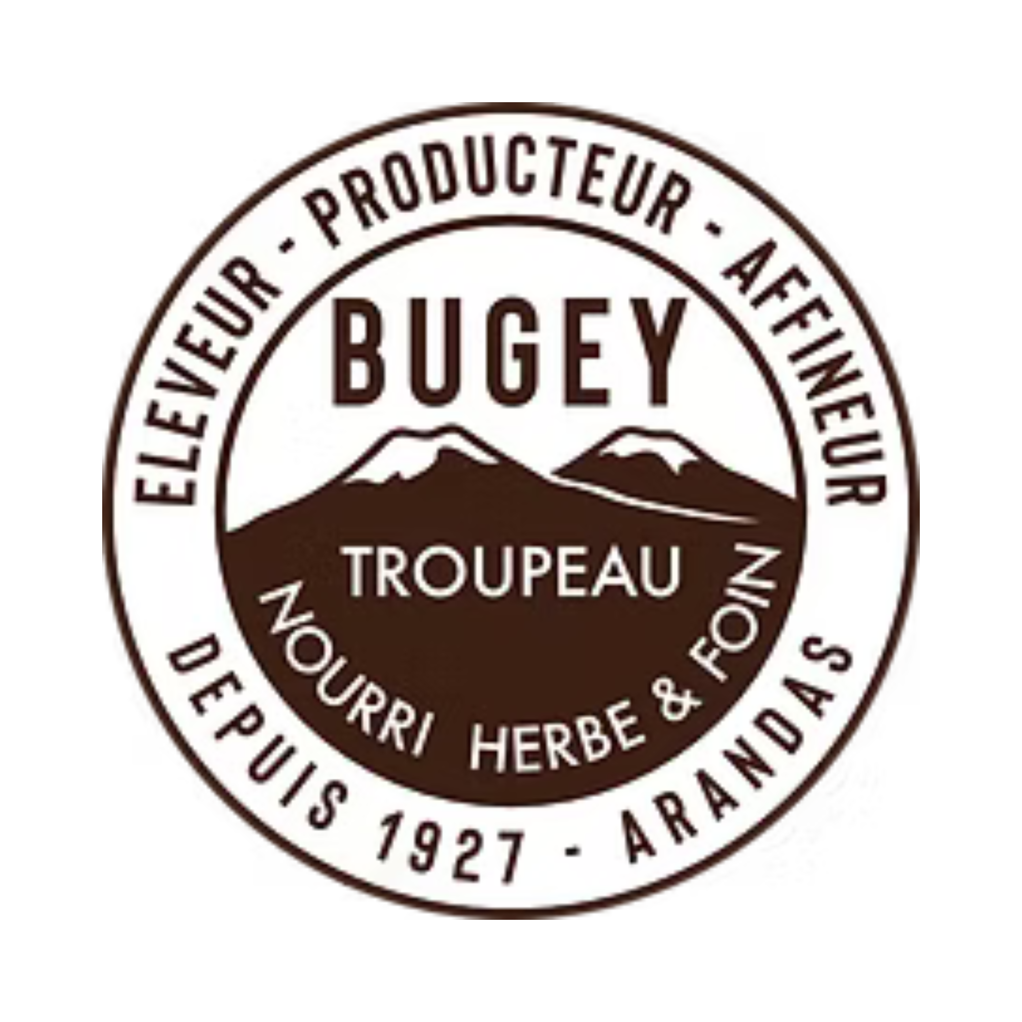 logo du GAEC d'Arandas 01230 Producteur de Ramequin fermier d'Arandas Tome d'arandas, bleu d'Indrieux, Carcaillon, crème, yaourt