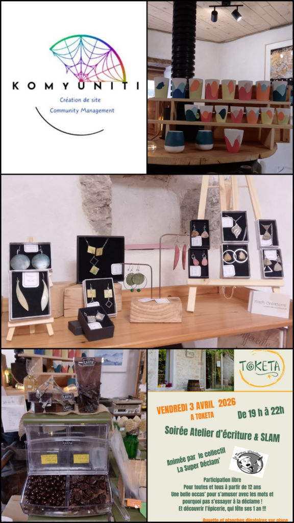 Flyer 1 an épicerie du Tiers lieu TOKETA à l'Abergement de Varey